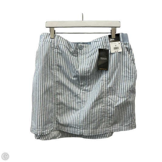 Skort By Lee In Striped Pattern, Size: 20