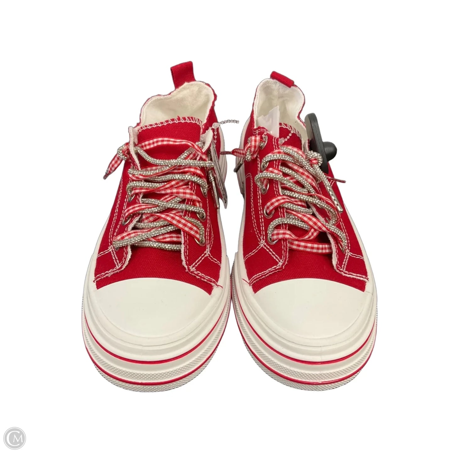 Shoes Sneakers By Very G In Red, Size: 8.5