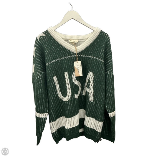 Sweater By New In In Green, Size: M