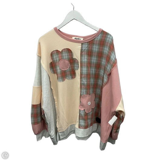 Top Long Sleeve By Haptics In Multi-colored, Size: 2x
