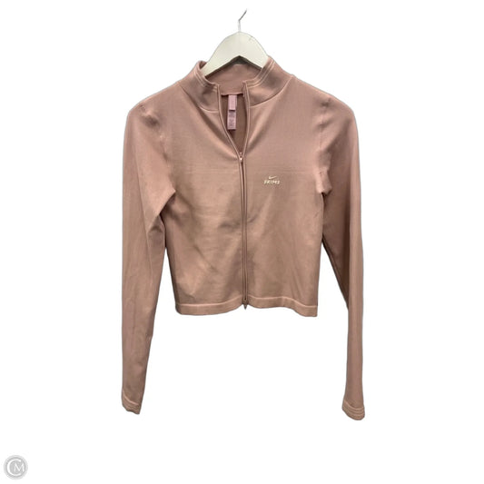 Athletic Jacket By Skims In Pink, Size: L