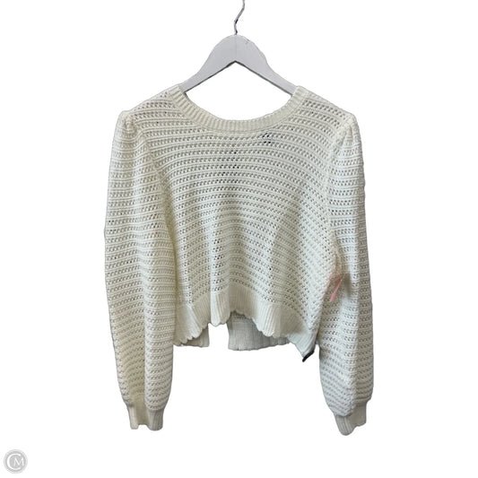 Sweater By Divided In Cream, Size: L