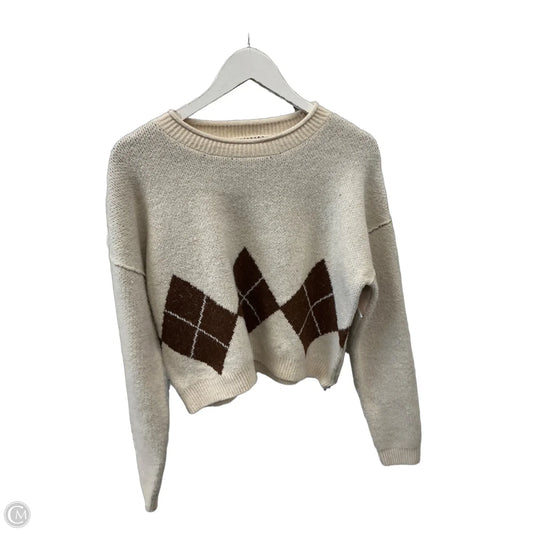 Sweater By Willow & Wind In Cream, Size: M