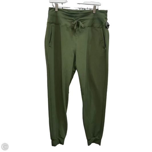 Athletic Pants By Clothes Mentor In Green, Size: Xl