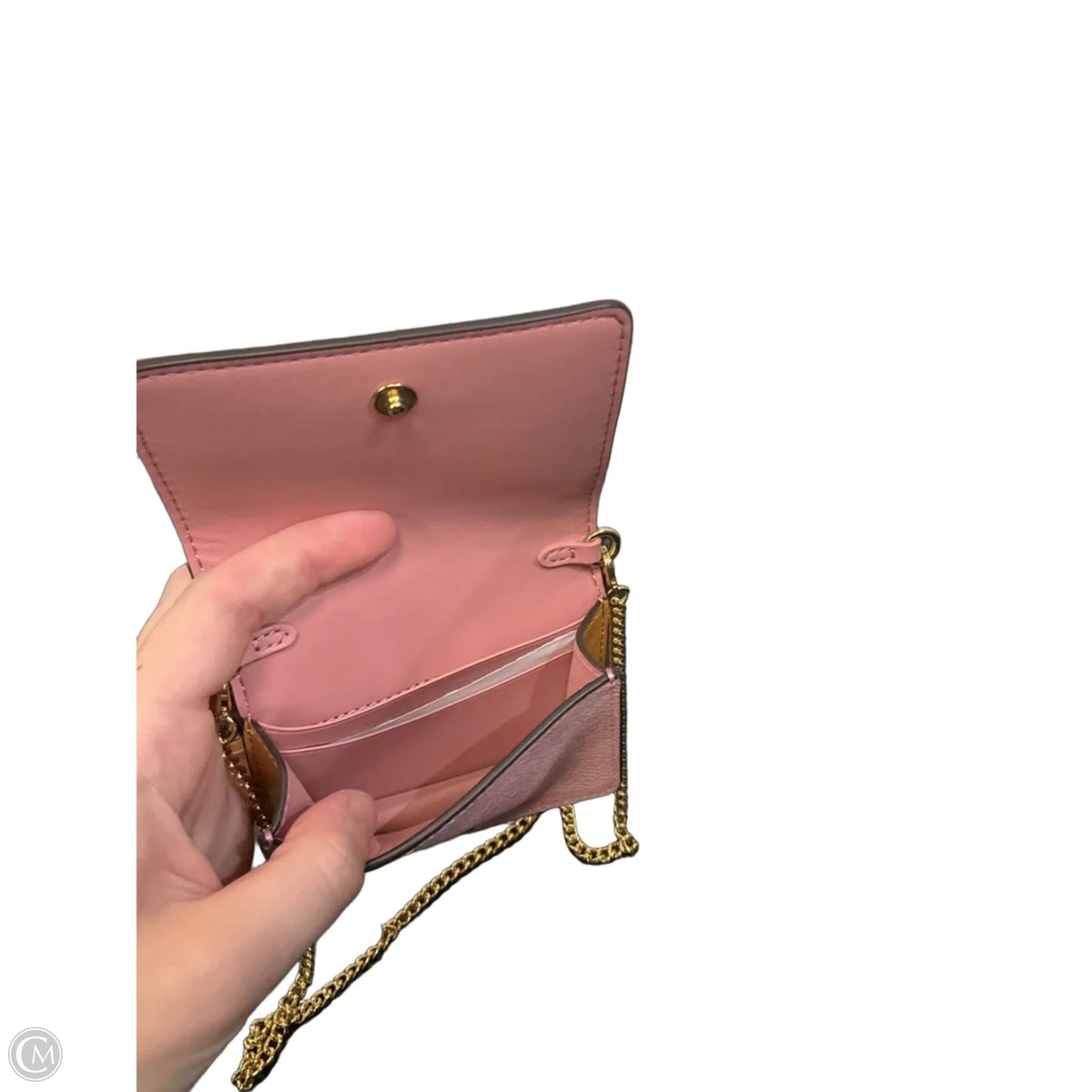 Crossbody Designer By Coach, Size: Small