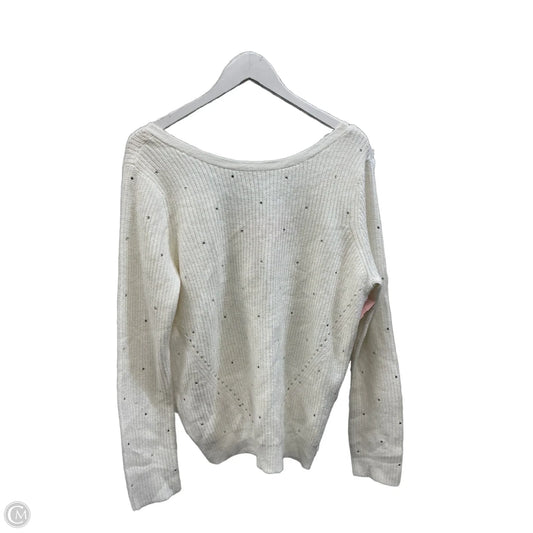 Sweater Designer By Lilly Pulitzer In Cream, Size: Xl