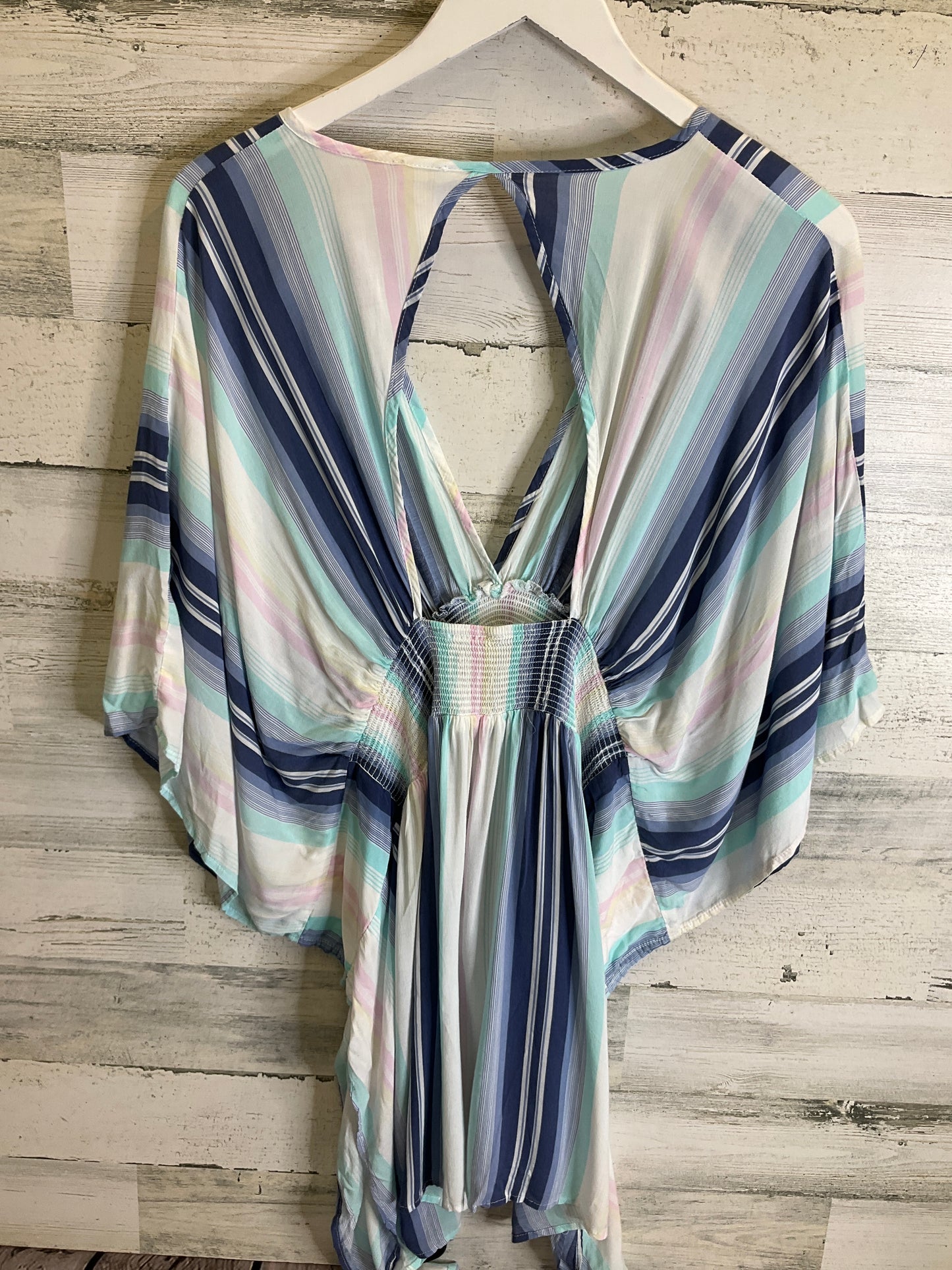 Swimwear Cover-up By Clothes Mentor In Blue, Size: M