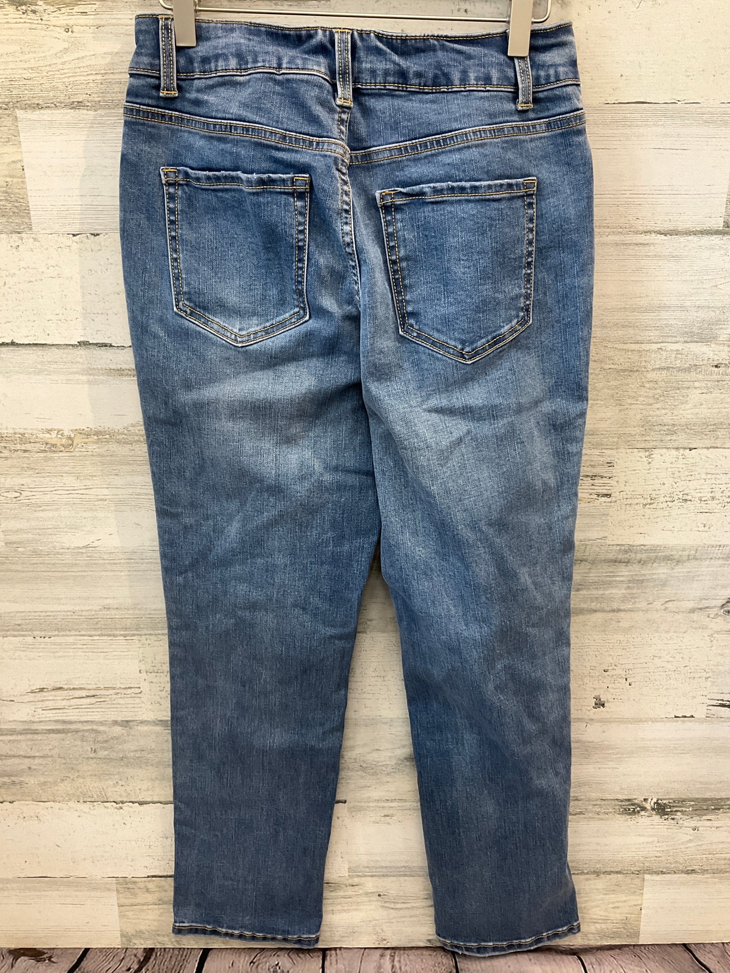 Jeans Straight By Time And Tru In Blue, Size: 6