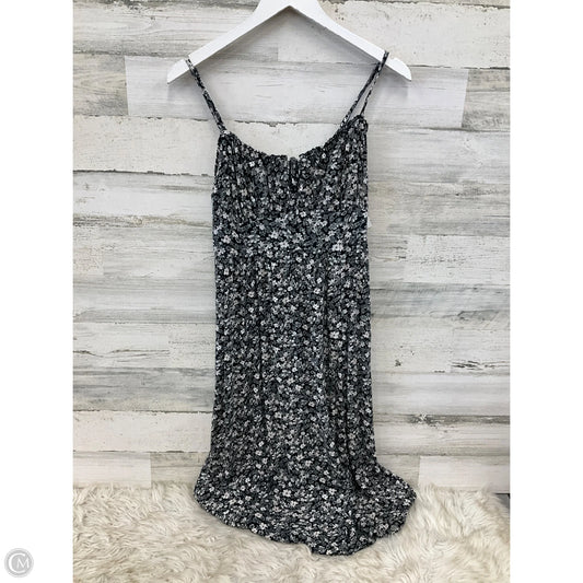 Dress Casual Midi By Old Navy In Grey, Size: M
