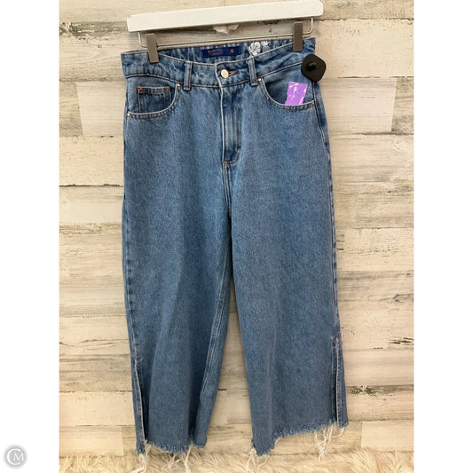 Jeans Cropped By Clothes Mentor In Blue Denim, Size: 6