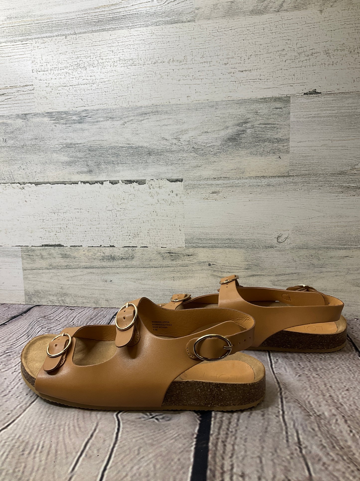 Sandals Heels Platform By Loft  Size: 9.5