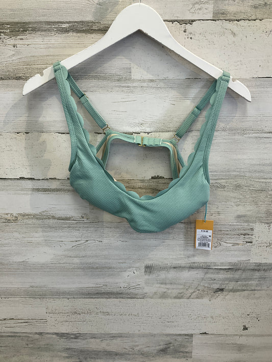 Swimsuit Top By Kona Sol In Green, Size: S