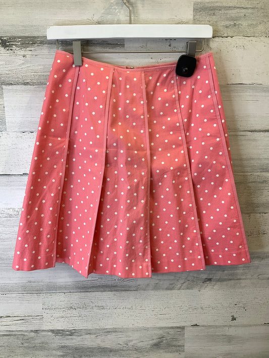 Peach Skirt Midi Loft, Size 2