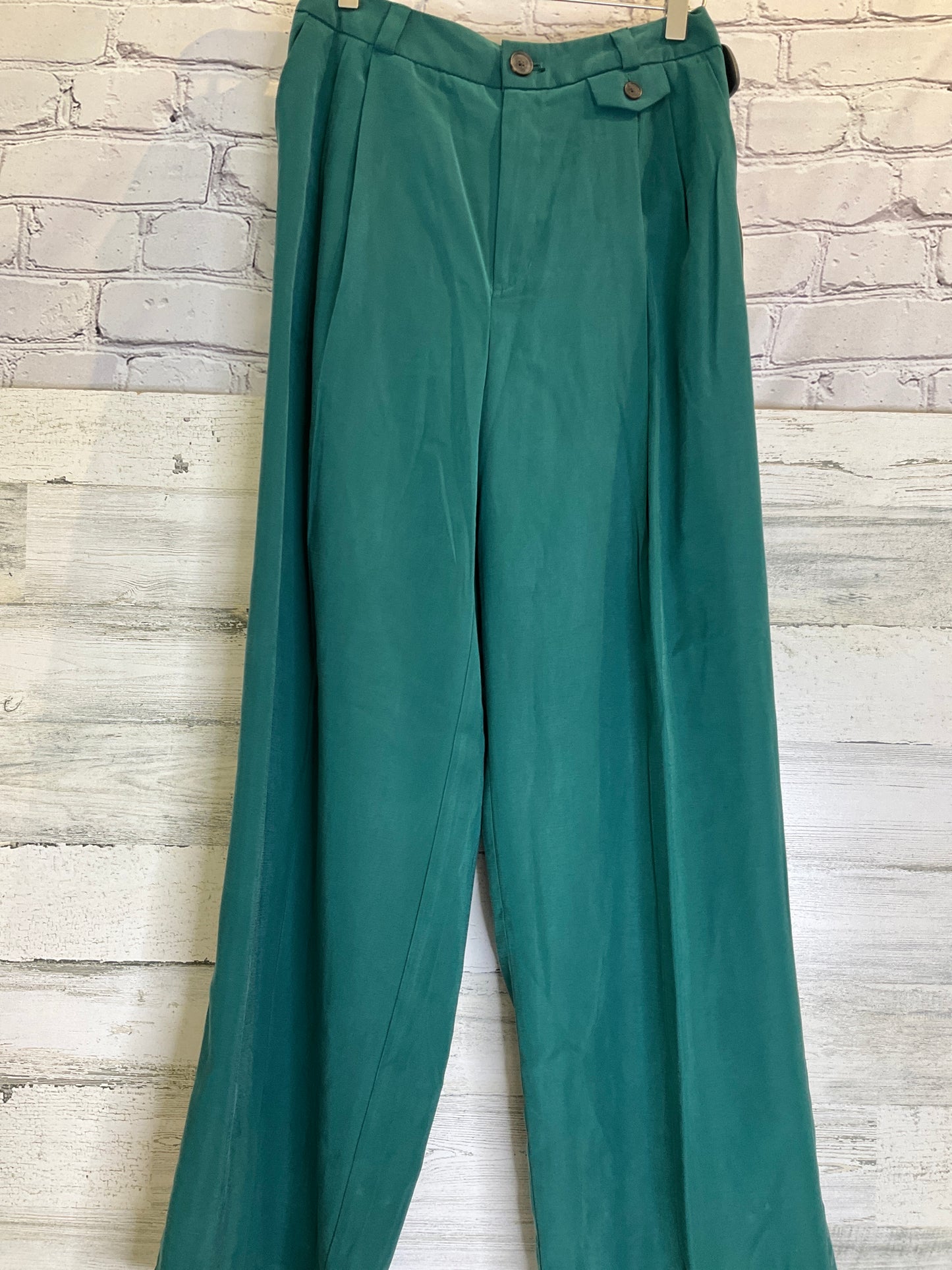 Green Pants Wide Leg A New Day, Size 12