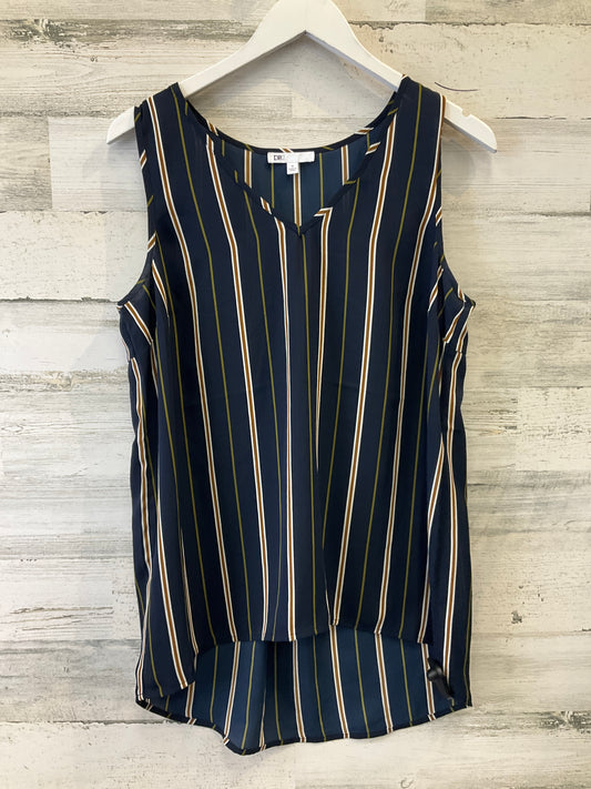 Navy Top Sleeveless Dr2, Size M