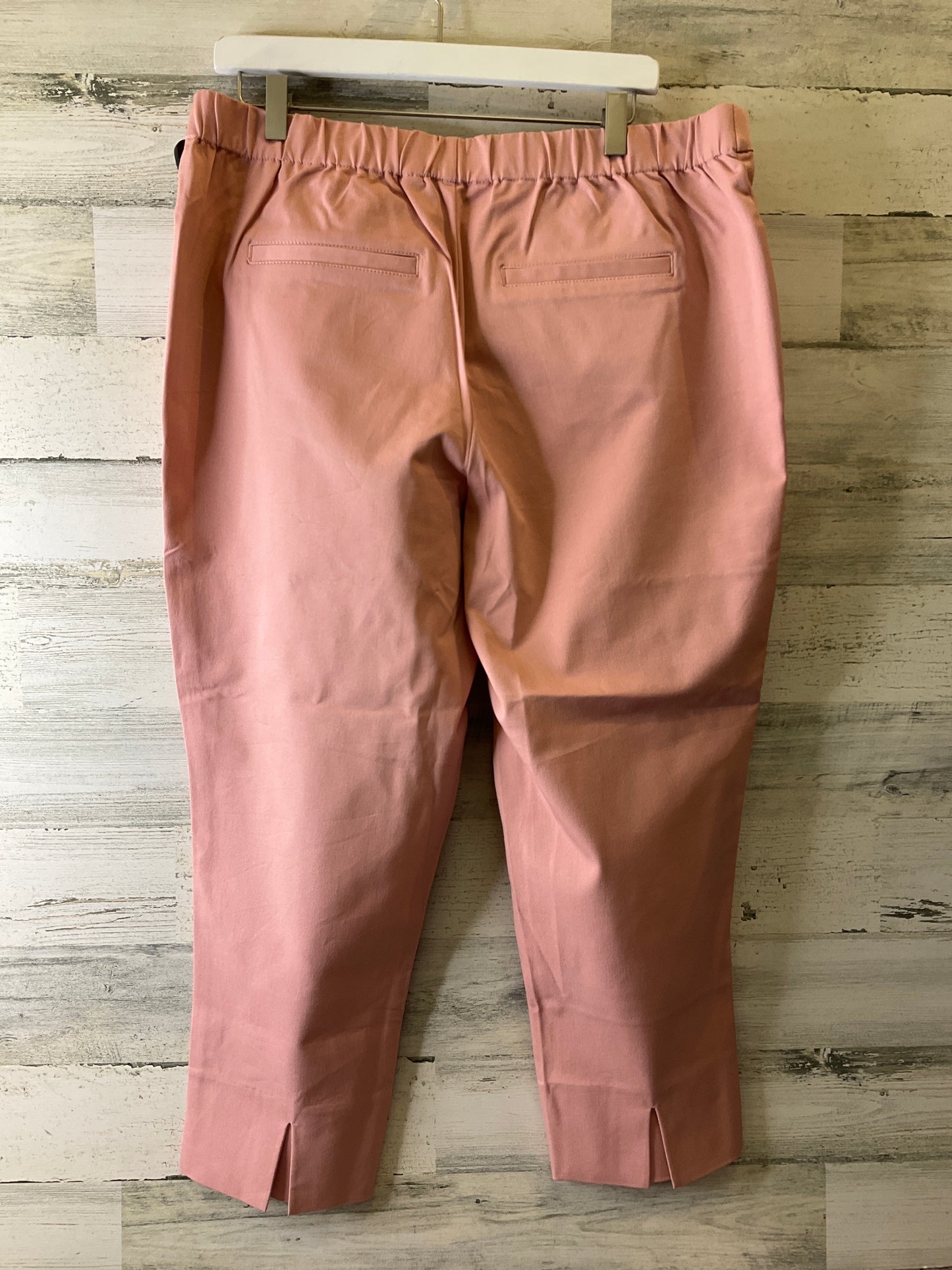 Pink Capris Isaac Mizrahi Live Qvc, Size 18