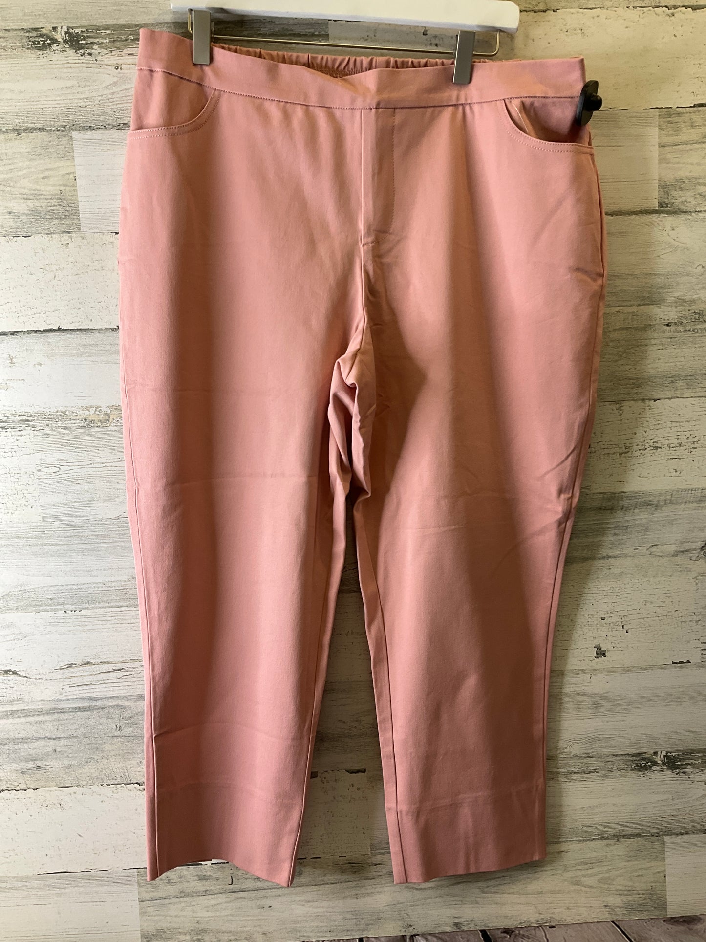 Pink Capris Isaac Mizrahi Live Qvc, Size 18