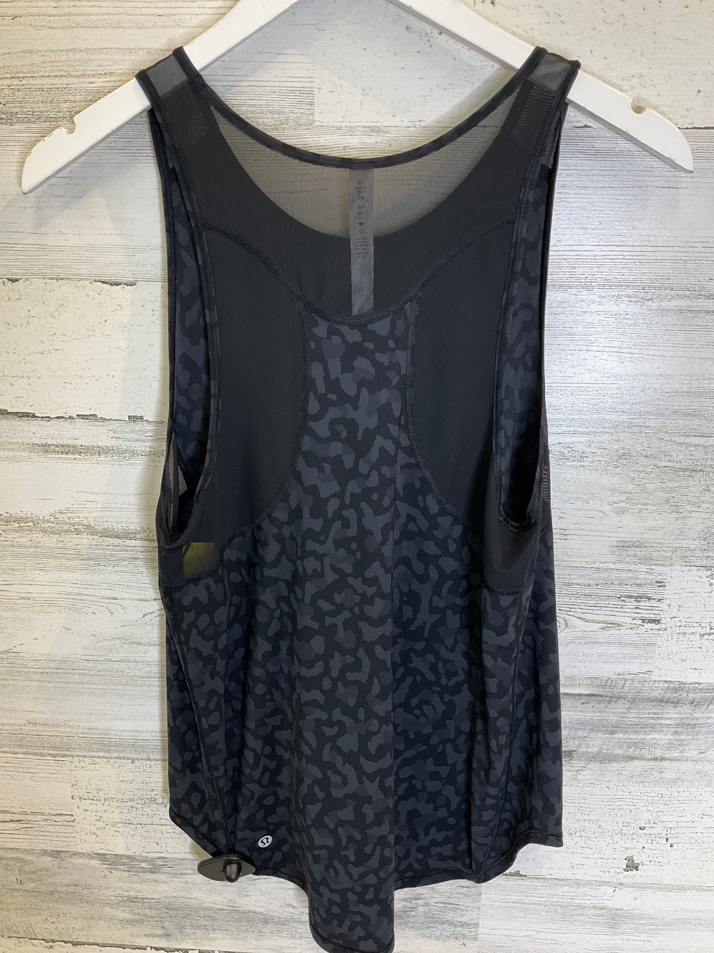 Black Athletic Tank Top Lululemon, Size 6