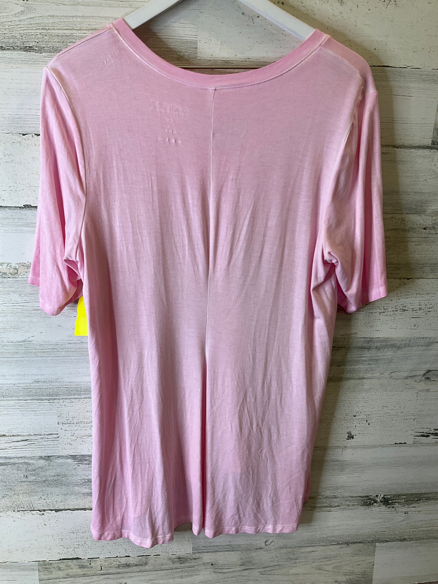 Pink Top Short Sleeve Basic Torrid, Size 1x