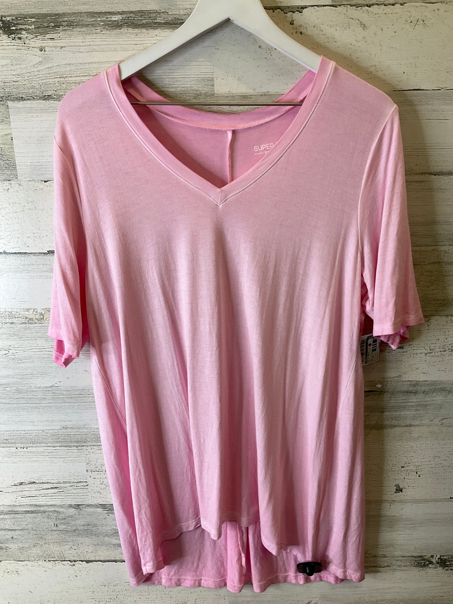 Pink Top Short Sleeve Basic Torrid, Size 1x