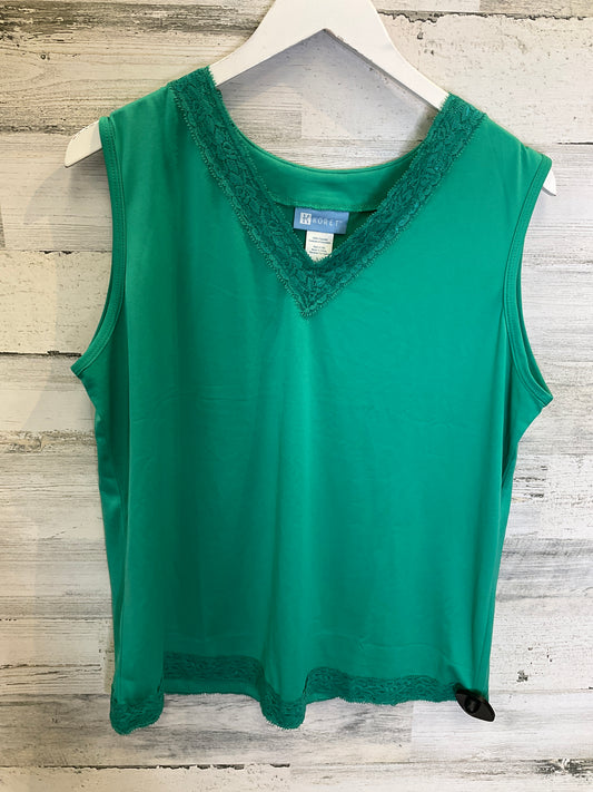 Green Top Sleeveless Koret, Size L