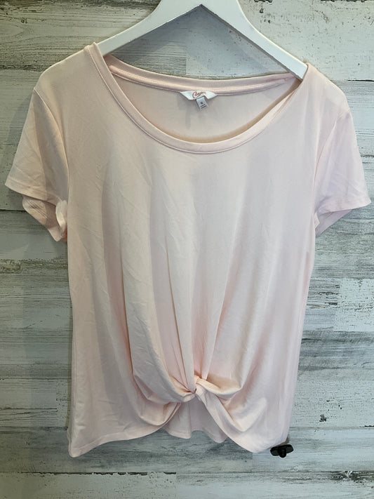 Pink Top Short Sleeve Candies, Size Xl