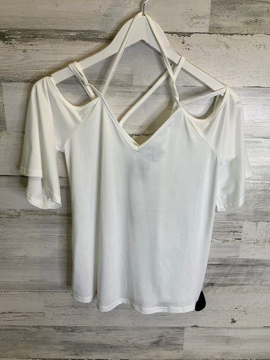 Top Short Sleeve By Daytrip In White, Size: Xs