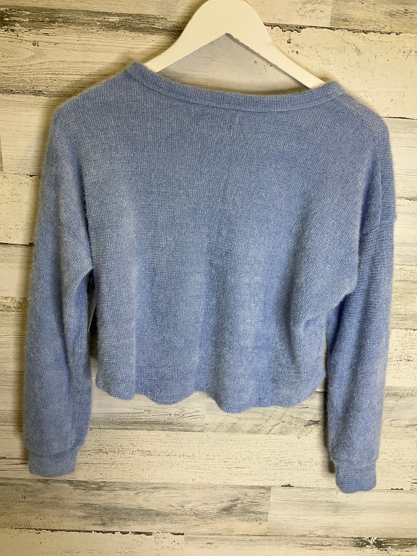 Top Long Sleeve By Hollister In Blue, Size: Xs