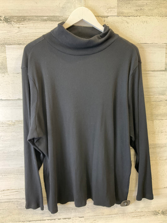 Top Long Sleeve By Old Navy In Black, Size: 4x