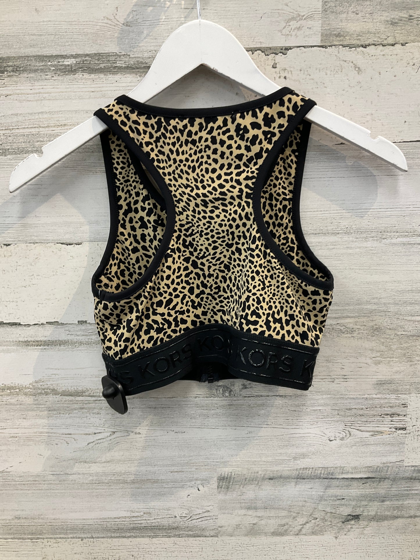 Athletic Bra By Michael By Michael Kors In Animal Print, Size: S