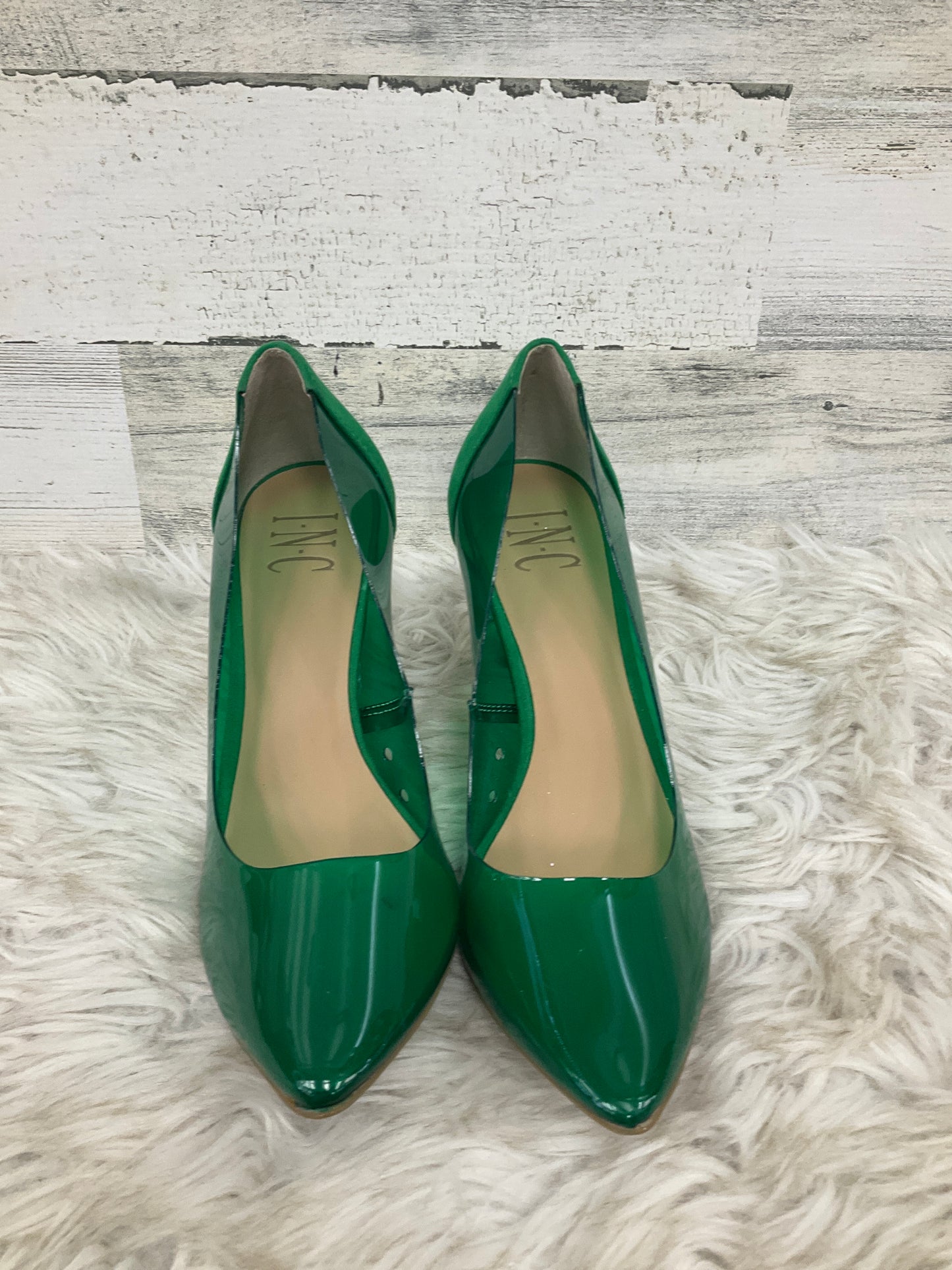 Shoes Heels Stiletto By Inc In Green, Size: 7