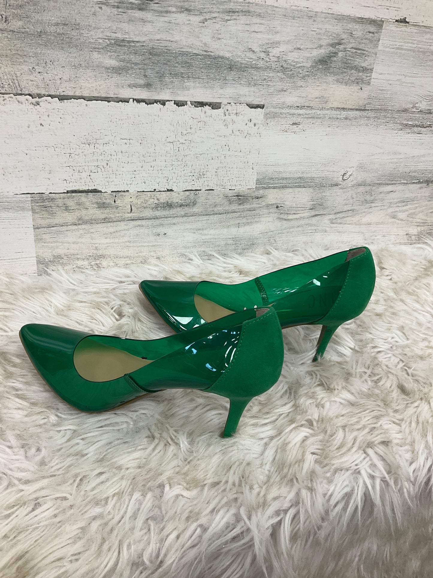 Shoes Heels Stiletto By Inc In Green, Size: 7