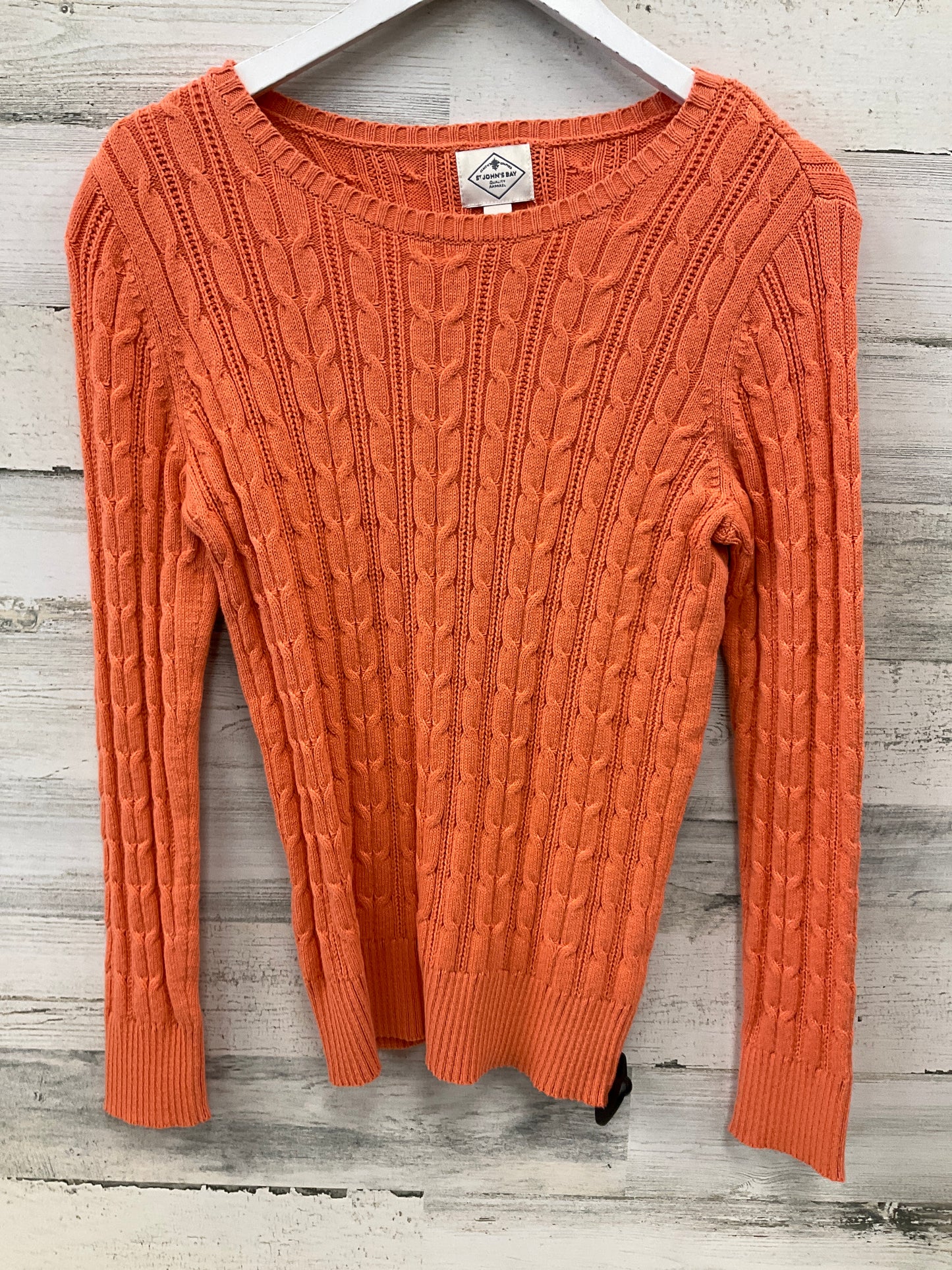 Sweater By St Johns Bay In Orange, Size: M