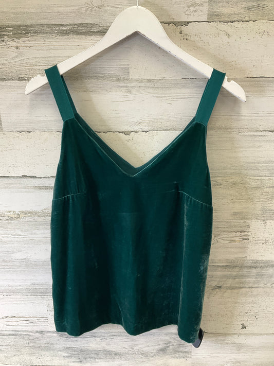 Top Sleeveless By J. Crew In Green, Size: Xs