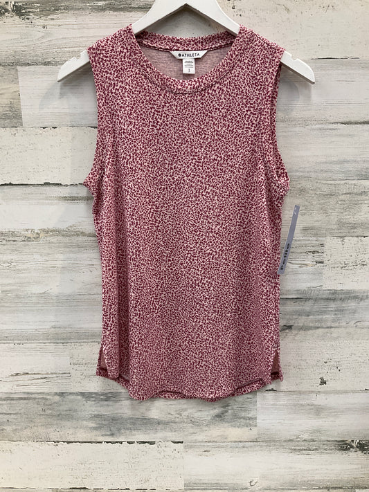 Top Sleeveless By Athleta In Pink, Size: S