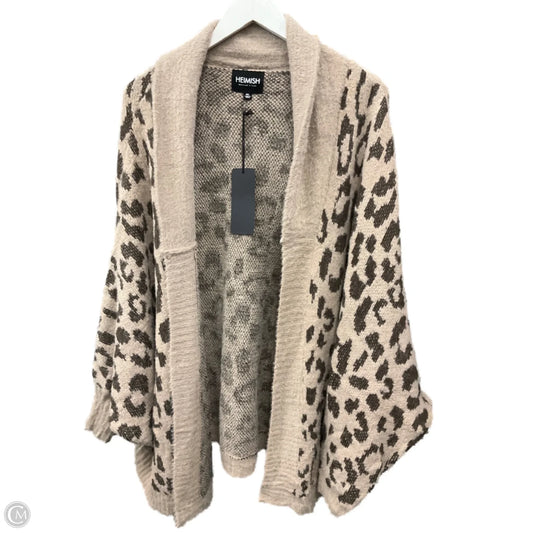 Sweater Cardigan By Heimish Usa In Beige, Size: L