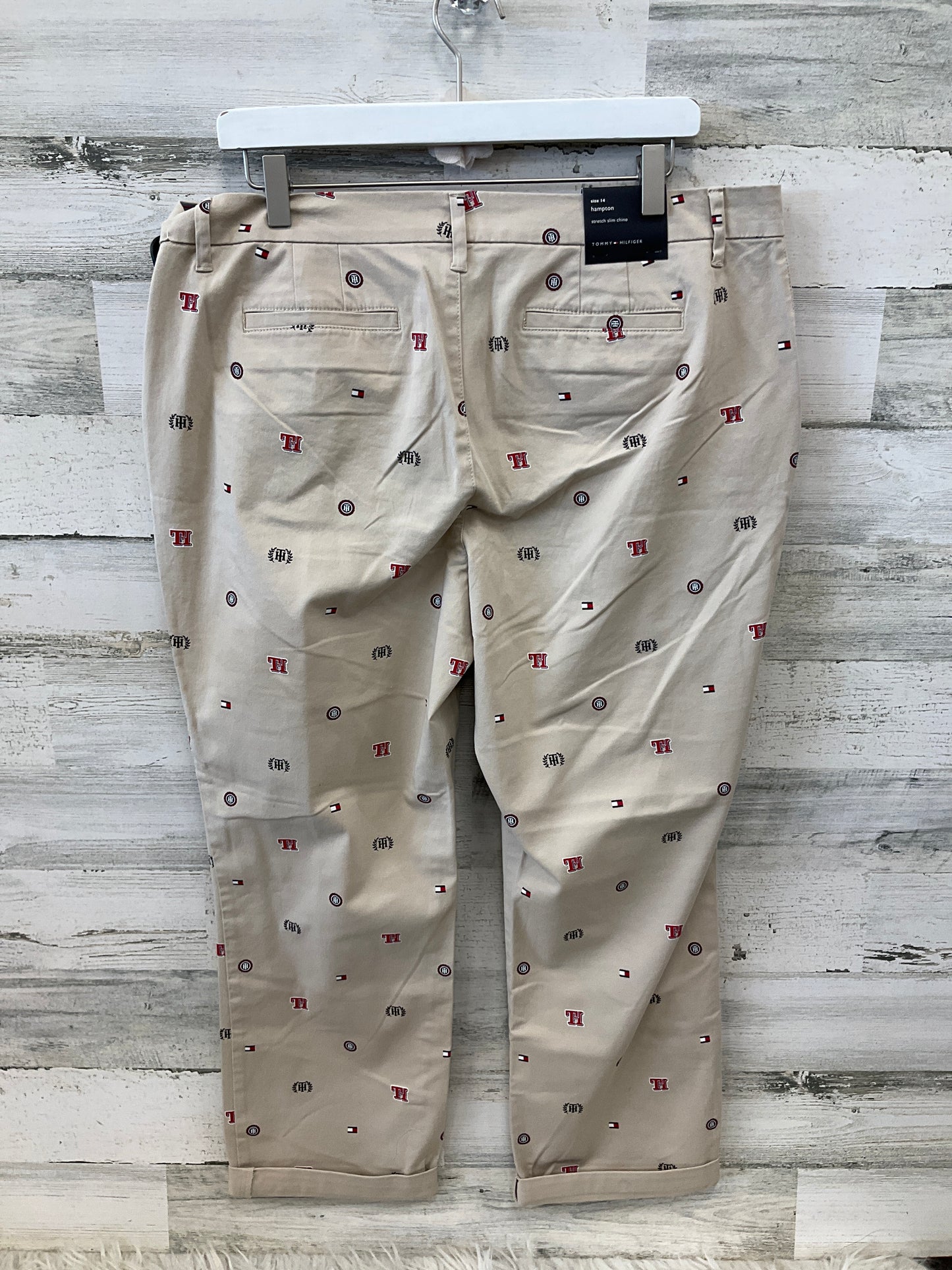 Pants Chinos & Khakis By Tommy Hilfiger In Beige, Size: 14