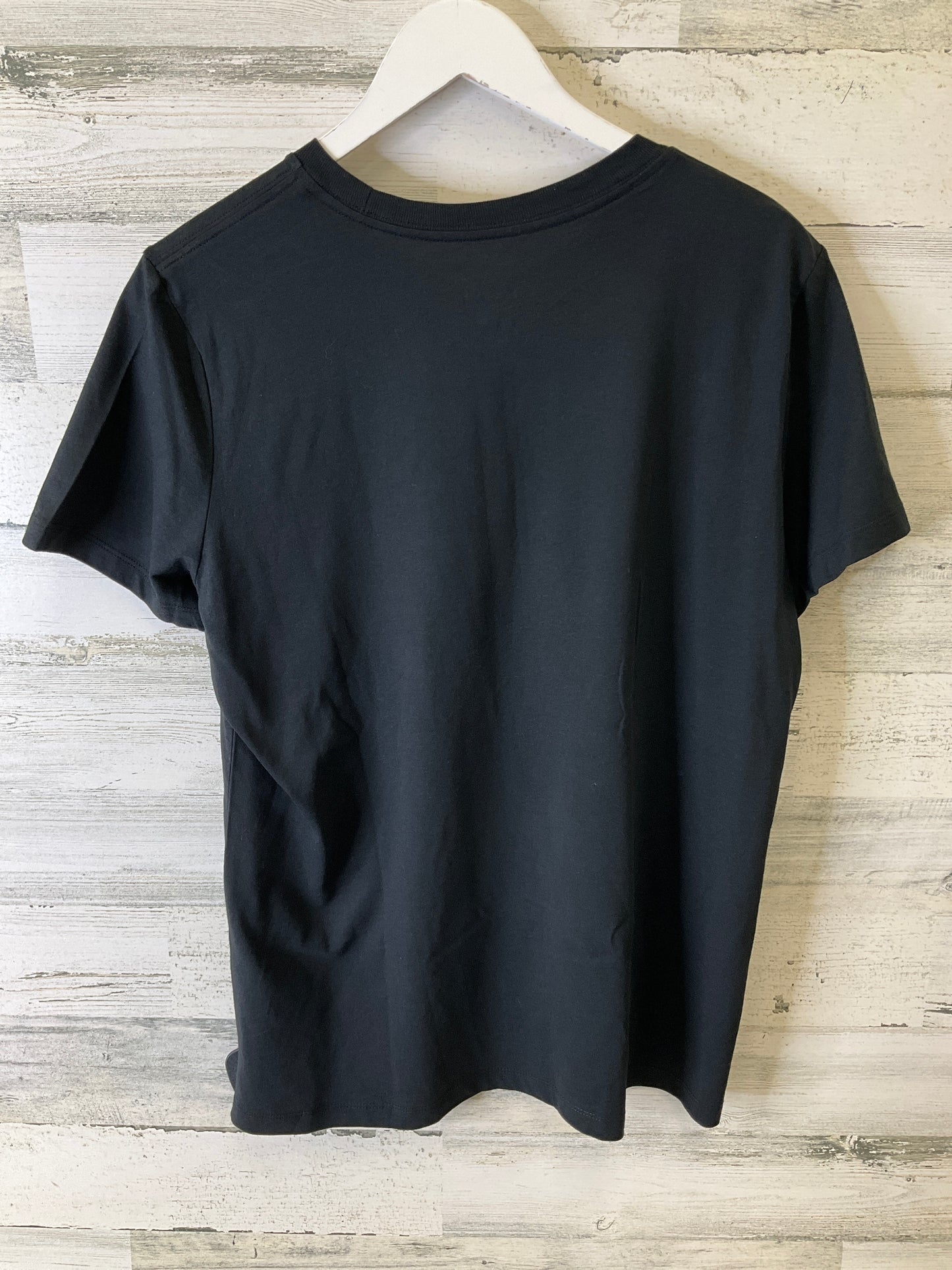 Athletic Top Short Sleeve By Nike Apparel In Black, Size: Xl