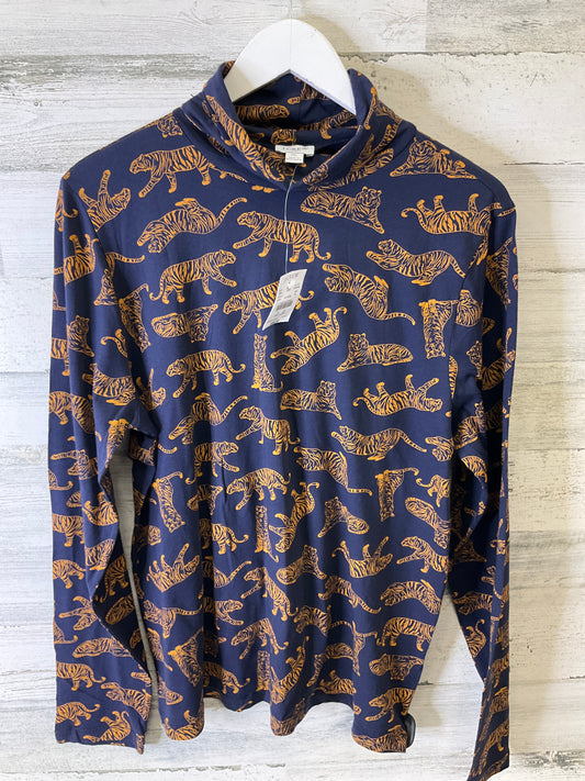 Top Long Sleeve By J. Crew In Navy, Size: Xl