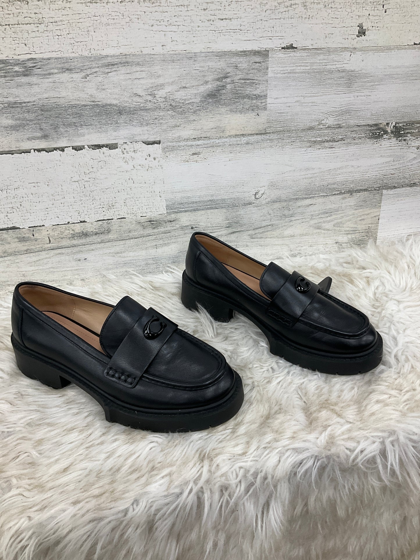 Shoes Designer By Coach In Black, Size: 8.5