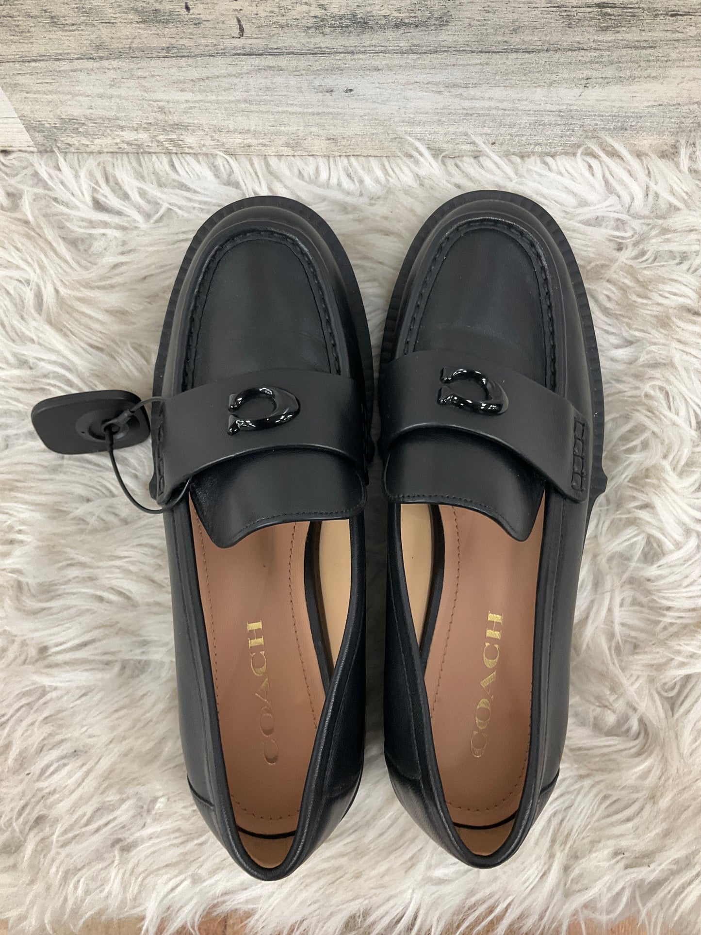 Shoes Designer By Coach In Black, Size: 8.5