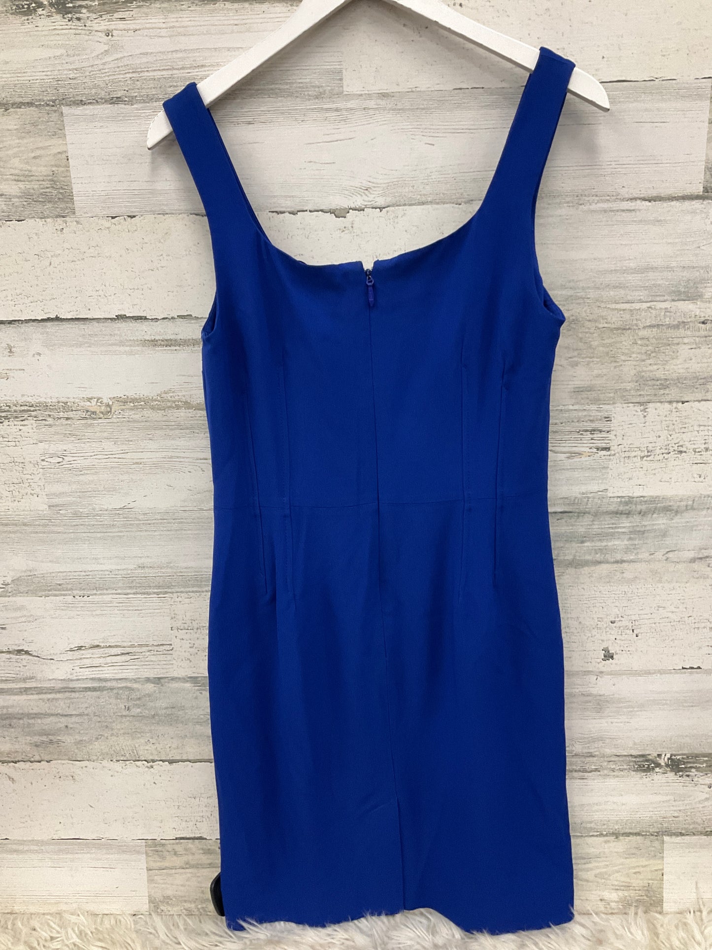 Dress Casual Midi By Cmc In Blue, Size: L