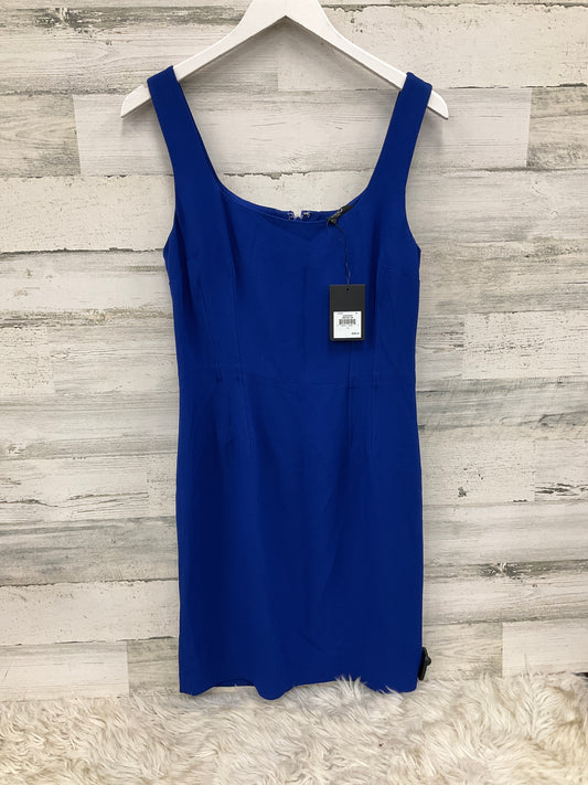 Dress Casual Midi By Cmc In Blue, Size: L