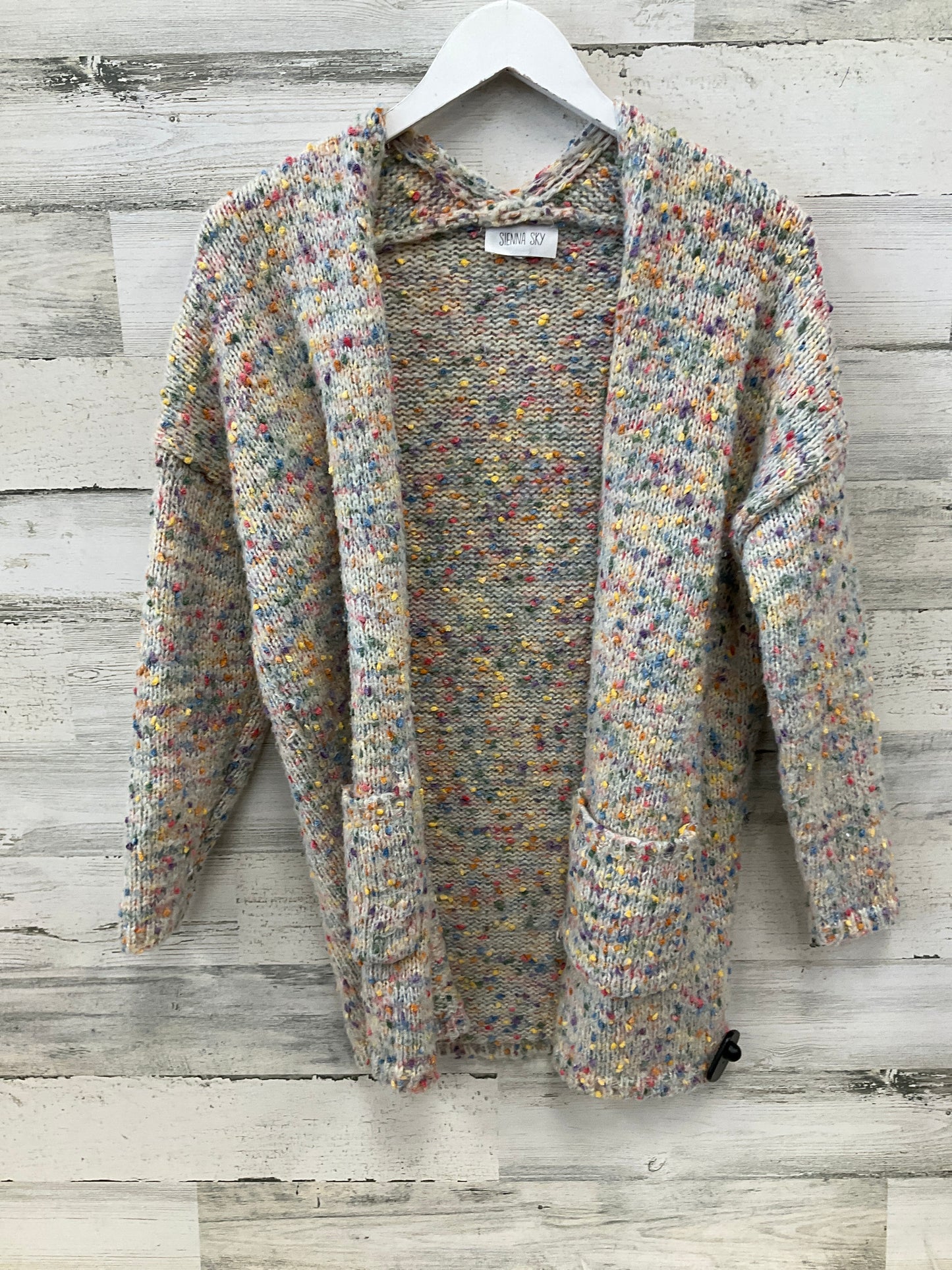 Sweater Cardigan By Sienna Sky In Multi-colored, Size: S