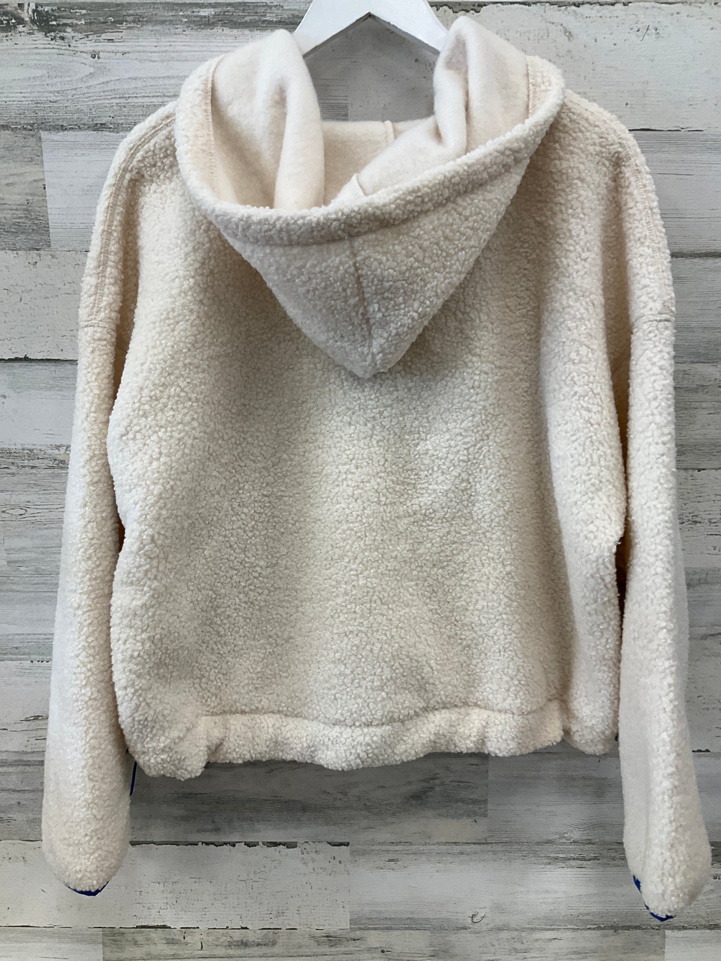 Sweatshirt Hoodie By Wild Fable In Cream, Size: L