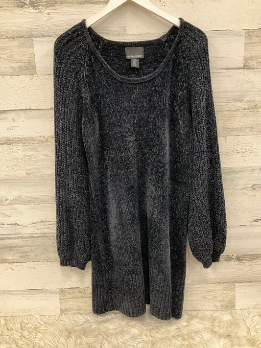 Tunic Long Sleeve By Cynthia Rowley In Black, Size: L