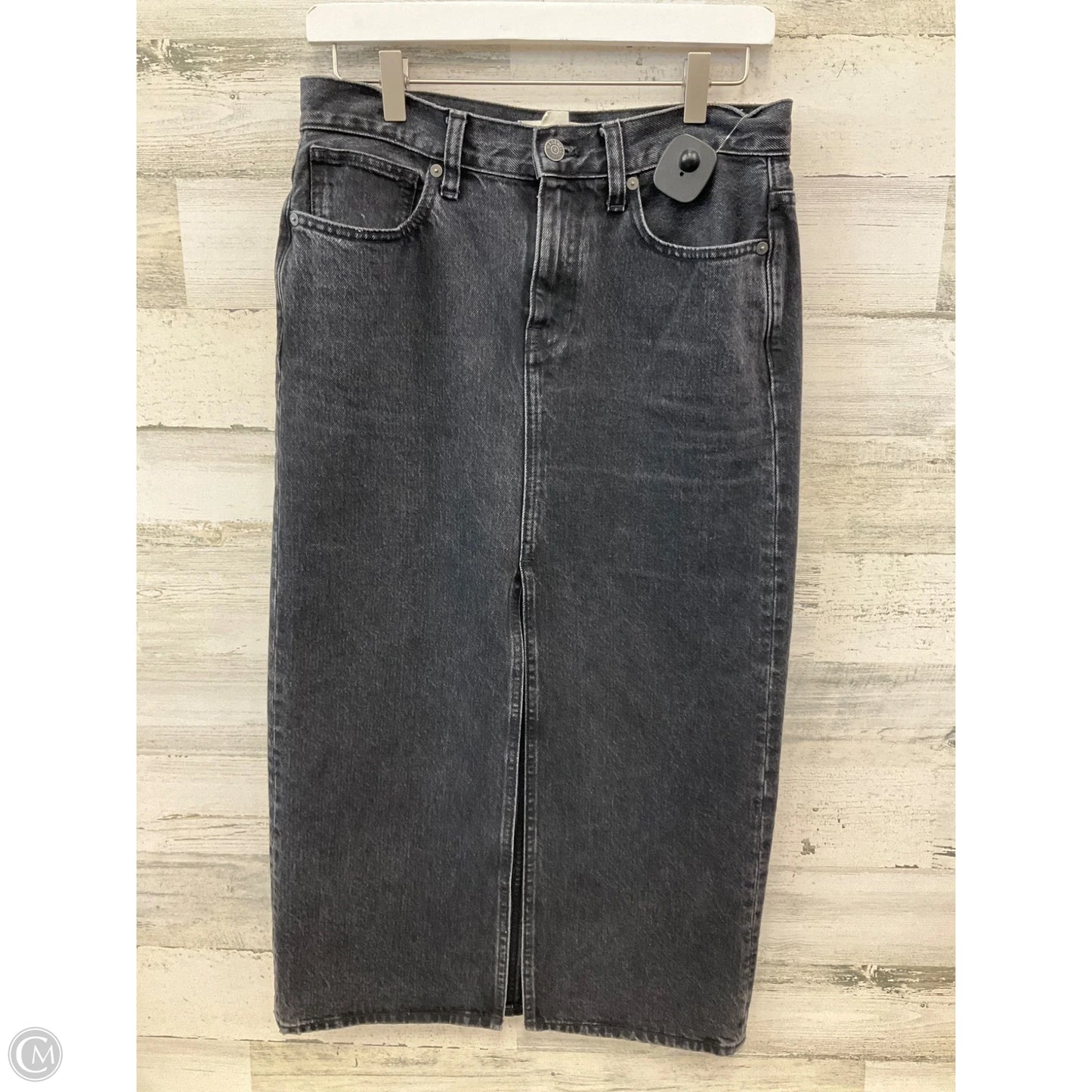 Skirt Midi By Madewell In Black, Size: 2