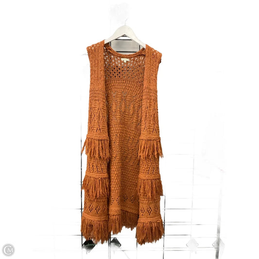 Vest Other By En Creme In Orange, Size: S