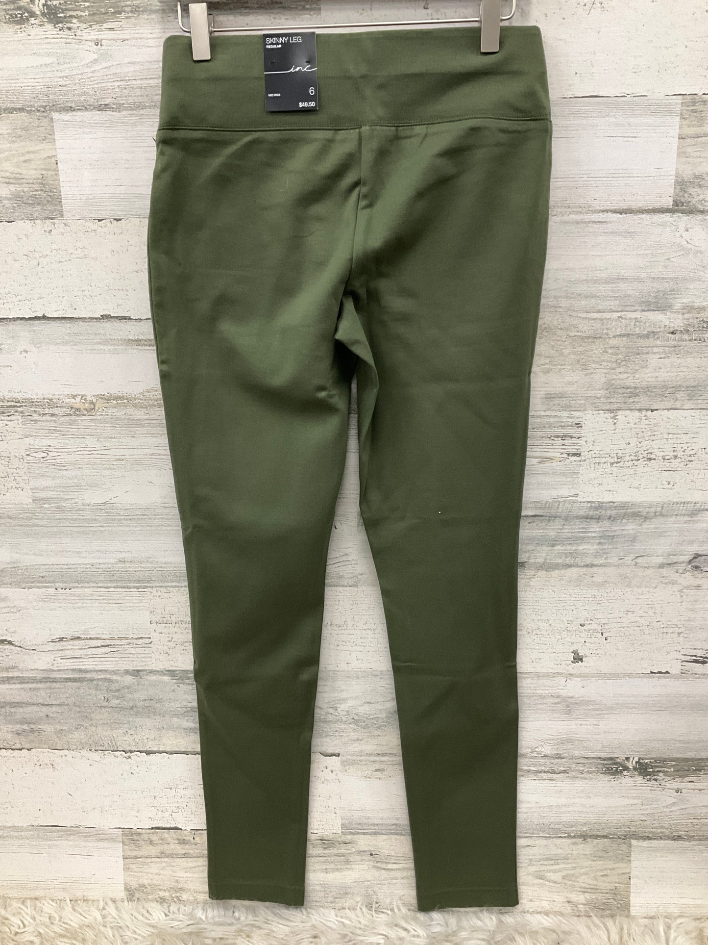 Pants Leggings By Inc In Green, Size: S