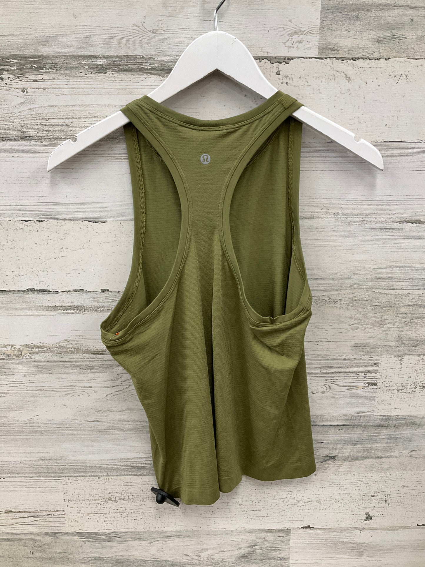 Athletic Tank Top By Lululemon In Green, Size: 8